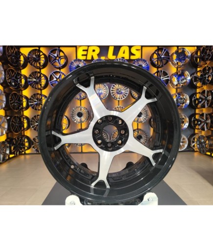4 Adet SATO-7564 7.5*17 4*100/108 ET30 BLACK MACK JANT REVİZE EDİLMİŞ (Takım)