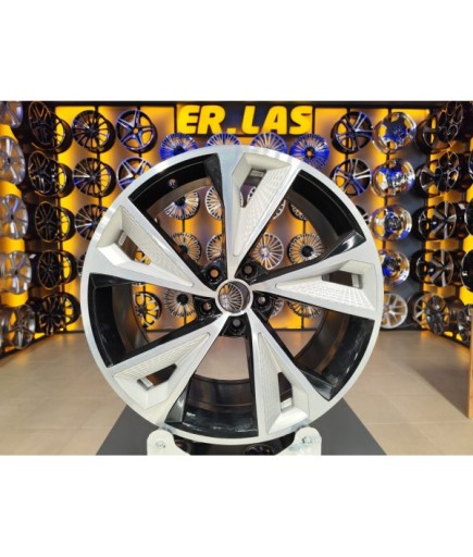4 Adet DY-808 8.5*19 5*112 ET40 BLACK MACK JANT REVİZE EDİLMİŞ (Takım)