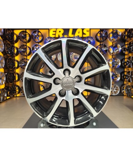 4 Adet AUDİ ORIJINAL 7.5*16 5*112 ET45 57.1 BLACK MACK JANT REVİZE EDİLMİŞ (Takım)