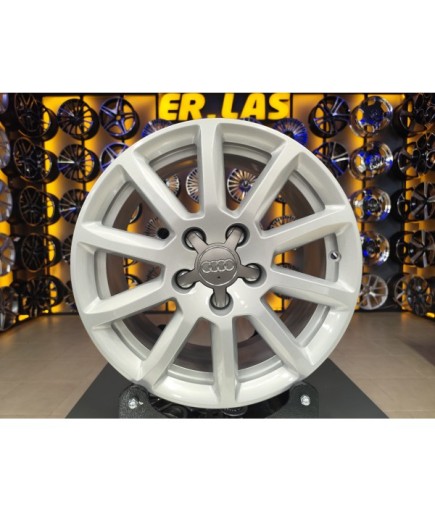 4 Adet AUDİ ORIJINAL 7.5*16 5*112 ET45 57.1 SILVER JANT REVİZE EDİLMİŞ (Takım)