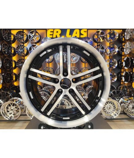 4 Adet KONİG-S930 8*18 5*112 ET40 BLACK MACK JANT REVİZE EDİLMİŞ (Takım)