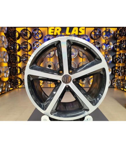 4 Adet SATO-514 8*18 5*112 ET48 BLACK MACK JANT REVİZE EDİLMİŞ (Takım)