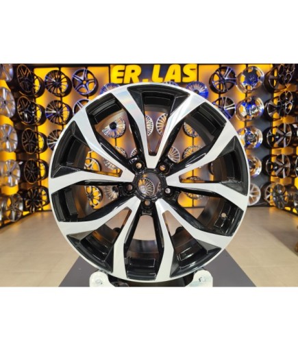 4 Adet BK-582 8*18 5*112 ET45 BLACK MACK JANT REVİZE EDİLMİŞ (Takım)