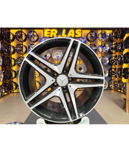 4 Adet SATO-329 9.5*18 5*112 ET41 BLACK MACK JANT REVİZE EDİLMİŞ (Takım)