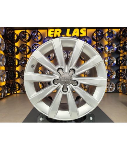 4 Adet AUDİ ORIJINAL 7*16 5*112 ET40 57.1 SILVER JANT REVİZE EDİLMİŞ (Takım)