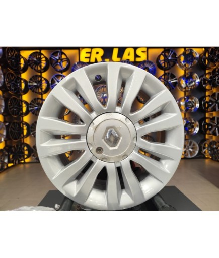 4 Adet RENAULT ORIJINAL 6*15 4*100 ET43 60.1 SILVER JANT REVİZE EDİLMİŞ (Takım)