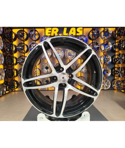 4 Adet H-109 7*17 4*100 ET35 BLACK MACK JANT REVİZE EDİLMİŞ (Takım)