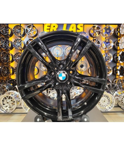 4 Adet BMW ORIJINAL 8.5*18 5*120 ET47 72.6 BLACK JANT REVİZE EDİLMİŞ (Takım)