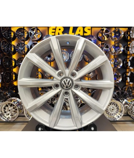 4 Adet VOLKSWAGEN ORIJINAL 7*17 5*112 ET40 57.1 SILVER JANT REVİZE EDİLMİŞ (Takım)