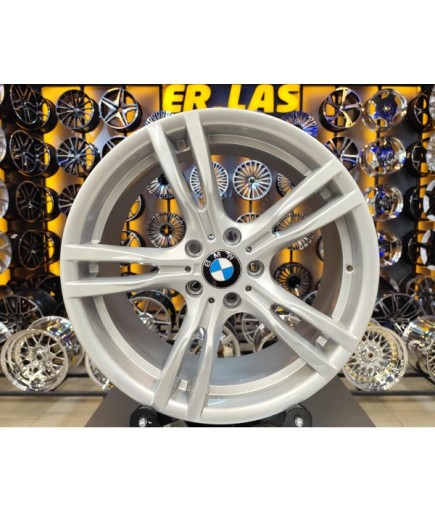 4 Adet SONIC-1050 8.5*19 5*120 ET35 72,6 SILVER JANT REVİZE EDİLMİŞ (Takım)