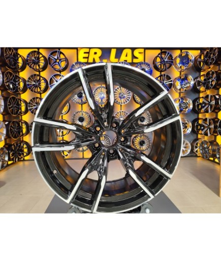 4 Adet TPL-5139 8.5-9.5*19 5*112 ET34/37 BLACK MACK JANT REVİZE EDİLMİŞ (Takım)