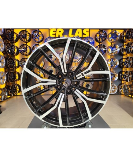4 Adet R1-329 8.5*19 5*120 ET30 BLACK MACK JANT REVİZE EDİLMİŞ (Takım)