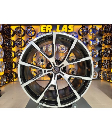 4 Adet BK-5601 9*20 5*112 ET23 BLACK MACK JANT REVİZE EDİLMİŞ (Takım)