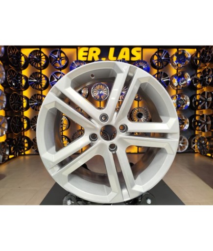 4 Adet DY-1018 7.5*17 4*108 ET25 SILVER JANT REVİZE EDİLMİŞ (Takım)