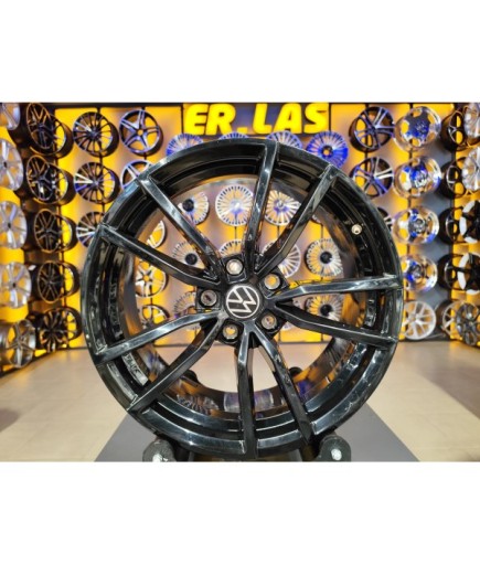 4 Adet DY-407 7.5*17 5*112 ET40 57.1 BLACK JANT REVİZE EDİLMİŞ (Takım)