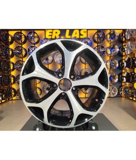 4 Adet BK-386 6.5*16 5*108 ET45 BLACK MACK JANT REVİZE EDİLMİŞ (Takım)