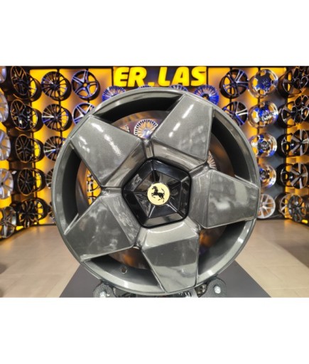 4 Adet YZG-5079 7*17 5*108 ET40 FÜME JANT REVİZE EDİLMİŞ (Takım)