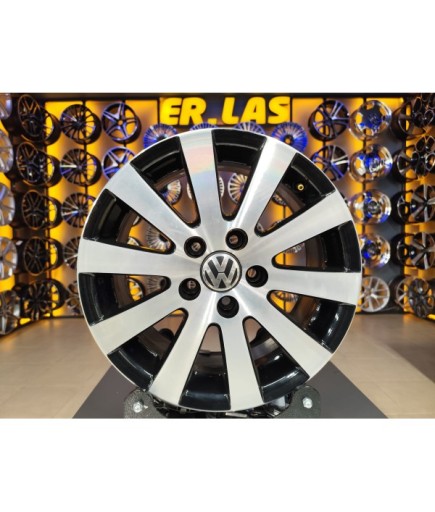 4 Adet VOLKSWAGEN ORIJINAL 7*16 5*112 ET45 57.1 BLACK MACK JANT REVİZE EDİLMİŞ (Takım)