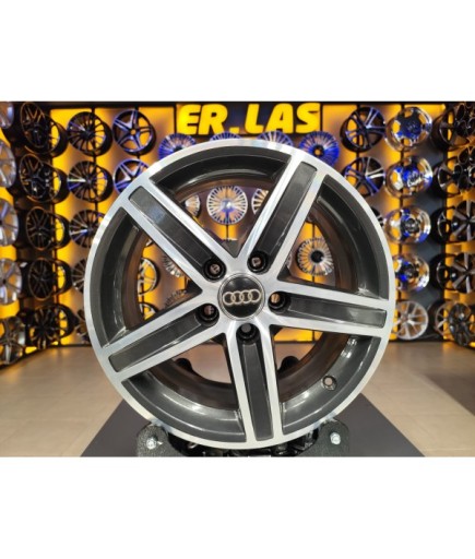 4 Adet AUDİ ORIJINAL 7*16 5*112 ET40 57.1 GUN MACK JANT REVİZE EDİLMİŞ (Takım)