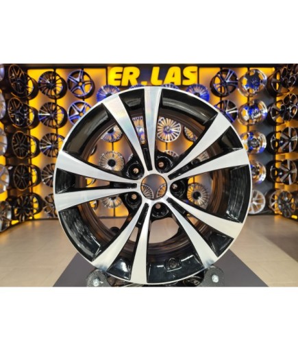 4 Adet ALFA ROMEO ORIJINAL 7*16 5*110 ET41 65.1 BLACK MACK JANT REVİZE EDİLMİŞ (Takım)