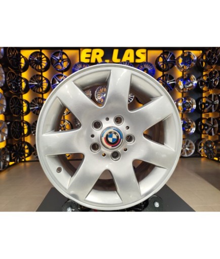 4 Adet BMW ORIJINAL 7*16 5*120 ET47 72.6 SILVER JANT REVİZE EDİLMİŞ (Takım)