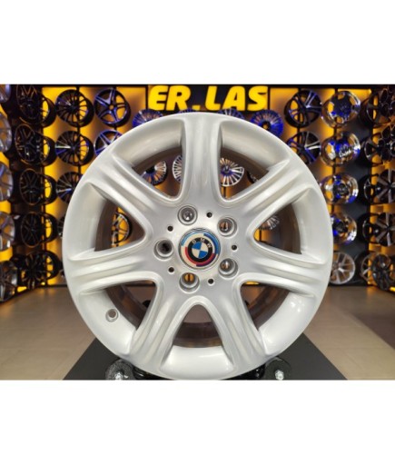 4 Adet BMW ORIJINAL 7*16 5*120 ET40 72.6 SILVER JANT REVİZE EDİLMİŞ (Takım)