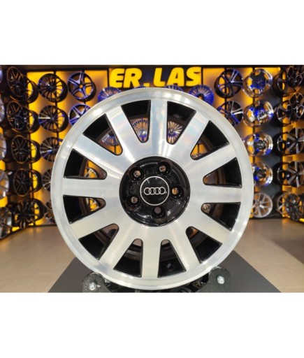 4 Adet AUDİ ORIJINAL 6*15 5*100 ET35 57.1 BLACK MACK JANT REVİZE EDİLMİŞ (Takım)