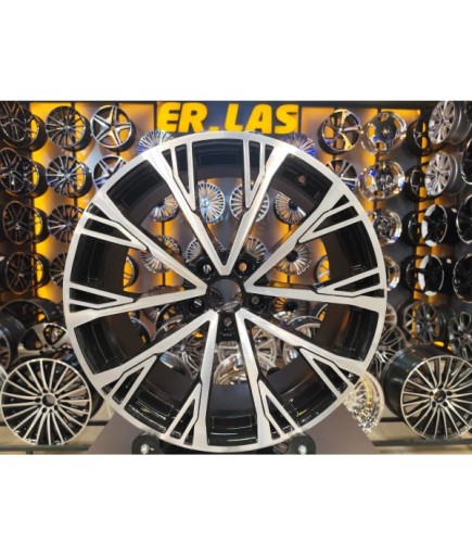 4 Adet DY-1108 8.5*19 5*112 ET35 BLACK MACK JANT REVİZE EDİLMİŞ (Takım)