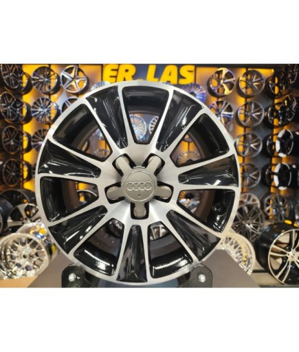 4 Adet AUDİ ORIJINAL 6.5*15 5*100 ET34 57.1 BLACK MACK JANT REVİZE EDİLMİŞ (Takım)