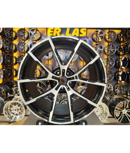 4 Adet BK-5601 9.5*19 5*112 ET44 BLACK MACK JANT REVİZE EDİLMİŞ (Takım)