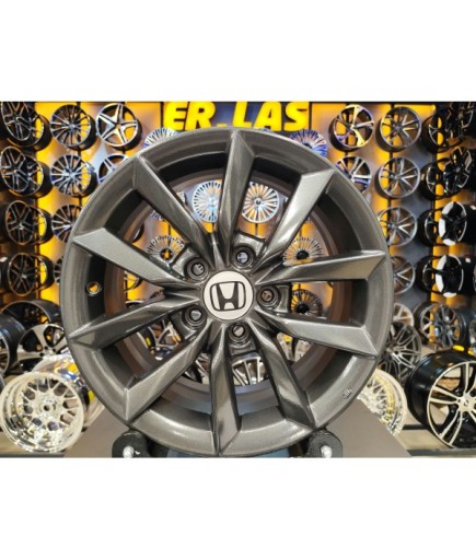 4 Adet HONDA ORIJINAL 7*16 5*114.3 ET45 64.1 FÜME JANT REVİZE EDİLMİŞ (Takım)