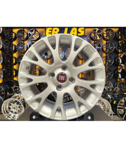 4 Adet FİAT ORIJINAL 6*15 4*98 ET43 58.1 SILVER JANT REVİZE EDİLMİŞ (Takım)