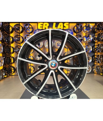 4 Adet BMW ORIJINAL 7*17 5*120 ET32 72.6 BLACK MACK JANT YENİLENMİŞ (Takım)