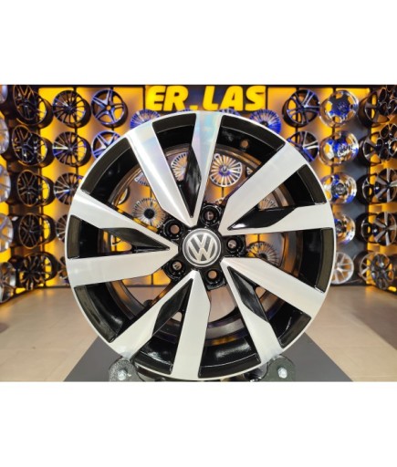 4 Adet VOLKSWAGEN ORIJINAL 6.5*16 5*112 ET41 57.1 BLACK MACK JANT YENİLENMİŞ (Takım)