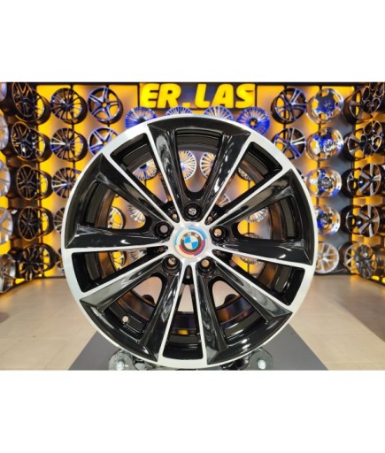 4 Adet BMW ORIJINAL 8*17 5*120 ET30 72.6 BLACK MACK JANT YENİLENMİŞ (Takım)
