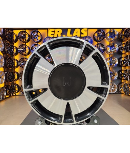 4 Adet HONDA ORIJNAL 6*15 5*114.3 ET45 64.1 BLACK MACK JANT YENİLENMİŞ (Takım)
