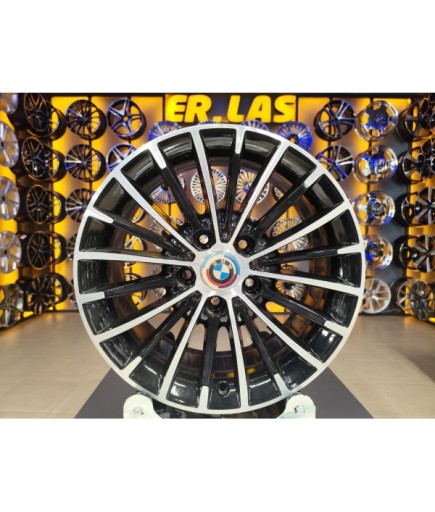 4 Adet BMW ORIJINAL 7.5*17 5*120 ET37 72.6 BLACK MACK JANT YENİLENMİŞ (Takım)