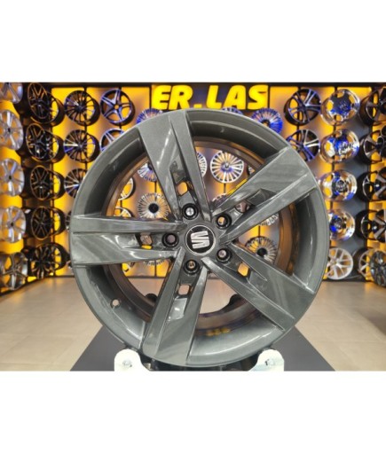 4 Adet SEAT ORIJINAL 7*17 5*112 ET49 57.1 FÜME JANT YENİLENMİŞ (Takım)
