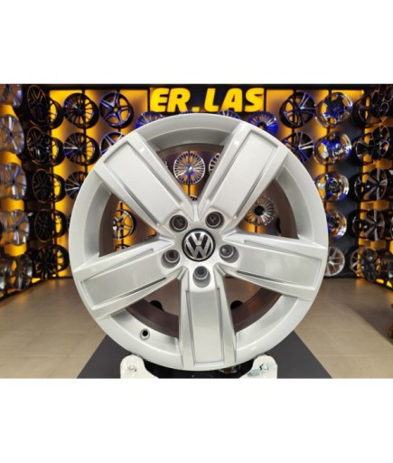 4 Adet VOLKSWAGEN ORIJINAL 7.5*18 5*120 ET45 65.1 SILVER JANT YENİLENMİŞ (Takım)