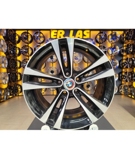 4 Adet BMW ORIJINAL 8-9*18 5*120 ET34 72.6 BLACK MACK JANT YENİLENMİŞ (Takım)