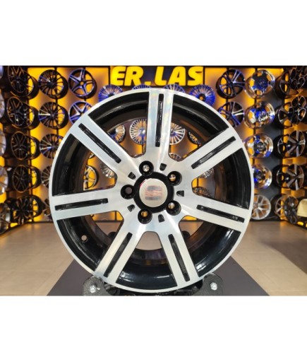 4 Adet SEAT ORIJINAL 6.5*16 5*112 ET50 57.1 BLACK MACK JANT YENİLENMİŞ (Takım)