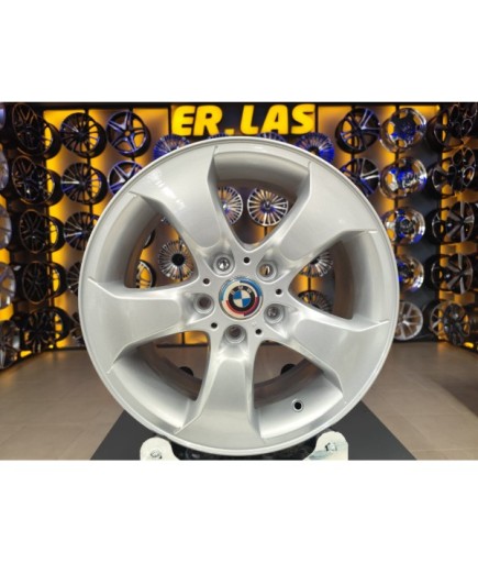 4 Adet BMW ORIJINAL 8*17 5*120  ET46 72.6 SILVER JANT YENİLENMİŞ (Takım)