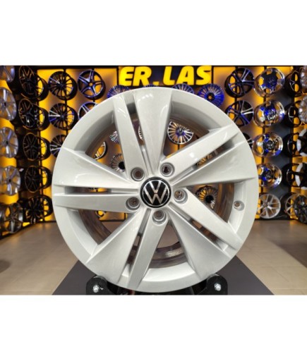 4 Adet VOLKSWAGEN ORIJINAL 7.5*16 5*112 ET48 57.1 SILVER JANT YENİLENMİŞ (Takım)
