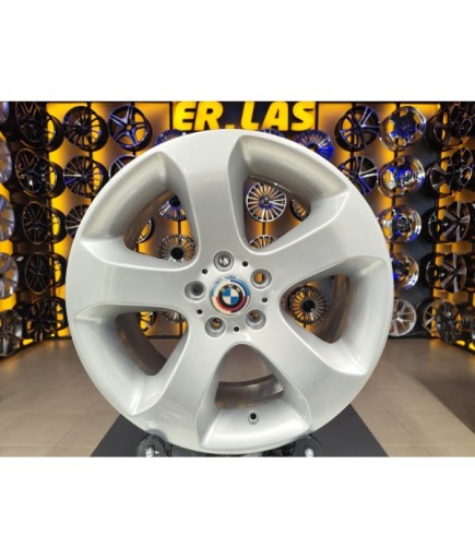 4 Adet BMW ORIJINAL 8.5-9.5*19 5*120 ET48 72.6 SILVER JANT YENİLENMİŞ (Takım)