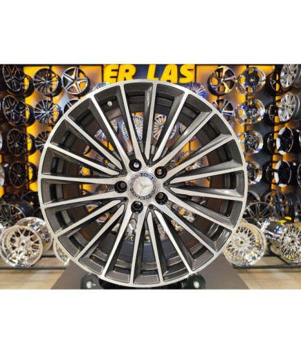 4 Adet BK-5909 8.5*18 5*112 ET45 66,56 GUN MACK JANT YENİLENMİŞ (Takım)