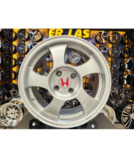 4 Adet SLK-1204 6*15 4*100 ET37 SILVER JANT YENİLENMİŞ (Takım)