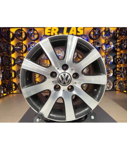 4 Adet VOLKSWAGEN ORIJINAL 6.5*15 5*112 ET50 57.1 GUN MACK JANT YENİLENMİŞ (Takım)