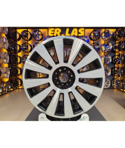 4 Adet T006 8*18 5*100/112 ET45 BLACK MACK JANT YENİLENMİŞ (Takım)