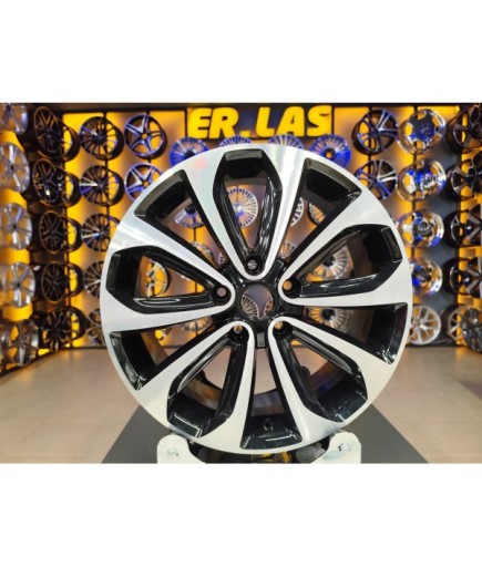 4 Adet Z855 6.5*17 5*114.3 ET45 BLACK MACK JANT YENİLENMİŞ (Takım)
