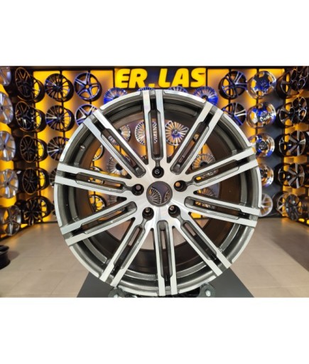 4 Adet TL-1367 10*21 5*130 ET50 GUN MACK JANT YENİLENMİŞ (Takım)